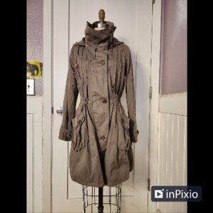 Safari Trench Coat with draw string